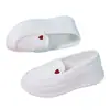 Sapatos Brancos Especiais para Profissionais de Saúde, Sapatos de Enfermeira para Mulheres, Sola Macia, Sola Grossa, Respirável, Não Cansativo, Confortável, Antiderrapante, Antiodor, Sapato Único
