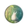 Totoro Miyazaki Anime Baqi Insignia de hojalata bidimensional Colgante
