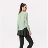 Roupas de Yoga Femininas Profissionais de Primavera Novas Respiráveis Soltas Plus Size Pilates Fitness Secagem Rápida Manga Longa