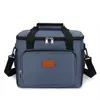 Suministro de Fábrica Bolso de un Hombro Lonchera Térmica Bolsa de Picnic para Exteriores Paquete de Hielo para Bebidas Bolsa de Bento de Mano Gran Capacidad Portátil