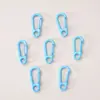 Llavero Mosquetón de Aleación Pintado de Colores Hecho a Mano DIY Cadena para Bolso Teléfono Colgante Hebilla Colgante Accesorios de Joyería