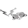 Accesorios para Joyería DIY Aleación de Zinc Planeta Rayo Colgante Collar Trenzado Pulsera Colgante Venta al por Mayor en Stock