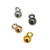 Pingente Mini Liga Dourado Longo Gota d'Água Mais Bola Redonda Gota d'Água Colar Pulseira Corrente de Extensão Pingente Pequeno Joias DIY