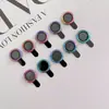 Adecuado para Apple 15Promax Patrón de CD Colorido Ojo de Águila 13Pro Lente Protección Integral 11Pro Película Protectora para Lente de Teléfono Móvil