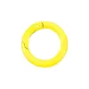 Hebilla de resorte de color, anillo de resorte de aleación de pintura de círculo abierto de metal, cadena para teléfono móvil, cadena para bolso, accesorios hechos a mano