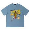 Camiseta de Manga Corta de Algodón Puro de Fibra Larga East Crown Haliburton Top Holgado Camiseta de Baloncesto de Verano Jersey de los Pacers