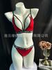 Comercio Exterior Nuevos Atrevidos Íntimos Europeos y Americanos Letra Traje de Tres Puntos Aliexpress Atrevidos Íntimos Bikini Traje de Baño