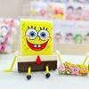 Estante Secador Bob Esponja Estante Almacenamiento Esponja Lavado Cocina Absorbente Limpieza Dibujos Animados Secado Polvo Algodón Lavado