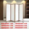 Divisória de Tela Estilo Polia em Madeira Maciça Novo Estilo Chinês para Casa, Escritório, Uso Comercial, Hall de Entrada, Sala de Estar, com Rodízios Universais, Móvel e Deslizante