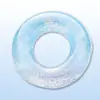 Anillo de natación transparente con lentejuelas al por mayor de fábrica, anillo de natación de sirena estrellada, anillo de natación engrosado para adultos, salvavidas de axila