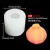 Molde de Silicona de Frutas Simuladas (Manzana, Plátano, Fresa, Mora), Decoración para Hornear Postres de Frutas 3D, Molde Squishy