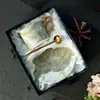 Conjunto de Xícaras de Café de Cerâmica de Luxo para Mulheres, Porcelana de Ossos Exquisita de Alto Padrão, Caixa de Presente de Alto Valor, Presente de Inauguração