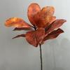 Simulación planta de hoja de magnolia al por mayor jarrón rama de magnolia adornos de camelia planta verde flor de plástico paisajismo arreglo floral decoración