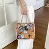 Bolso Casual de Moda Nuevo Verano 2026, Bolso de Hombro Sencillo con Textura, Bolso de Axila de Diseño de Nicho de Moda para Mujer