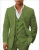 Fábrica de Origen Hecho a Medida Chaqueta de Traje para Hombre de Dos Botones con Estampado Digital Conjunto de Tres Piezas Tallas Grandes Venta al Por Mayor