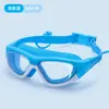 Gafas de natación para niños marco grande color universal niños y niñas a prueba de agua antivaho anti-ultravioleta protección ambiental fábrica directa venta al por mayor