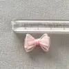 Mini Lazo DIY Accesorios Portátiles para Uñas Lazo de Serpentina Organza Accesorios para Funda de Teléfono Móvil Ropa para Muñecas BJD
