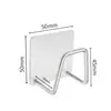 Cubierta de Fregadero de Acero Inoxidable 304 Estante para Esponjas Estante de Cocina para Guardar Lana de Acero Ganchos de Acero Inoxidable Estante para Tabla de Cortar