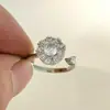Anillo Giratorio de Plata Tailandesa para la Ansiedad Anillo para el Dedo Índice Multi-Círculo Cuentas de Transferencia Auspiciosas Transferencia Estilo Coreano Moda Mejor Amigo Regalo