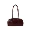 Bolsa de Bowling Simples de Grande Capacidade Feminina 2026 Nova Elegante Bolsa de Ombro Única com Laço Bolsa Tote Versátil de Alta Qualidade