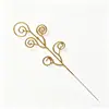 Flores navideñas de purpurina dorada transfronterizas, Accesorios para decoración de árboles de Navidad, Decoraciones para fiestas navideñas, Flores artificiales al por mayor en Amazon