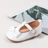 Novo Estilo de Sapatos de Bebê para Meninos e Meninas Primavera e Verão, Couro e Solado de Borracha, Respirável e Antiderrapante, Adequado para Bebês de 0 a 1 Ano