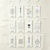 Fábrica de origem em Yiwu oferece impressão combinada e entrega no dia seguinte de etiquetas de vestuário personalizadas para roupas masculinas e femininas