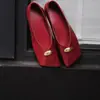 Sapatos Casuais Femininos de Couro Macio com Solado Macio, Bico Quadrado, Metalizados, Baixo Corte, Novos 2026