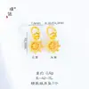 Retenção de cor forte Vietnã dourado acessórios diy leme bússola diamante urso fofo pingente pulseira pingente pequenos acessórios