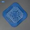 Dispositivo Quadrado Anti-odor Tapete de Silicone Ralo de Chão Banheiro Anti-odor Remoção de Odores Bloqueador de Entupimento Esgoto de Banheiro Dispositivo Anti-odor