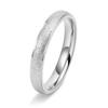 Anillo Esmerilado Simple para Pareja Estudiantil de Moda Japonesa y Coreana de Acero Inoxidable, Edición Estrecha para Hombre y Mujer, Accesorios para Anillo de Cola
