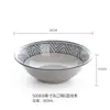 Juego de Bol y Plato de Melamina, Bol para Sopa de Comida Rápida, Vajilla de Imitación Porcelana, Bol para Gachas, Bol para Condimentos, Bol de Plástico, Bol para Agua con Azúcar, Bol para Postre