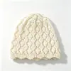 Novo Chapéu de Crochê Vazado para Mulheres, Turbante Retrô, Respirável, Cobre Cabelos Brancos, Chapéu de Lã Soltinho, Em Estoque, Atacado