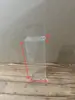 Pvc gancho nuevo caja de embalaje transparente exquisita pegatina para refrigerador herrajes equipo de pesca papelería mascota alta permeabilidad caja protectora de exhibición