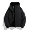 26188 Chaqueta de Algodón Invierno con Capucha Abrigo de Algodón Engrosado Cálido Moderna Casual Deportiva al Aire Libre Cortavientos Chaqueta de Algodón Venta al por Mayor