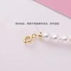 Plata de Ley S925 Alambre de Crimpado Alambre Cuentas de Posicionamiento Hebilla de Olla a Presión Accesorios de Fijación para Pulseras Bobina para Collar DIY Hebilla