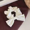 Lazo de Terciopelo de Color Puro de Alta Calidad Coreano para el Cabello Estilo Hepburn Elegante Cuerda para el Cabello de Alta Gama Otoño e Invierno Accesorios para el Cabello