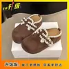 Sapatos Slip-On Femininos de Alta Aparência com Solado Grosso para Uso Externo, Modernos e Confortáveis, Sapatos Estilo Birkenstock que Aumentam a Altura, Novo Modelo para Outono e Inverno 2025