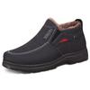 Venta al por mayor del fabricante Comercio exterior Zapatos de algodón Zapatos de algodón del viejo Pekín Invierno Con felpa adicional Cálidos Suela blanda Zapatos antideslizantes Casuales Zapatos de algodón para ancianos