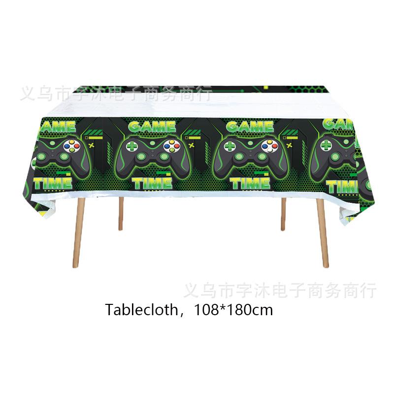 游戏手柄-绿-桌布