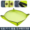 Esterilla de jardinería Oxford de PVC con hebilla de cobre, tapete para cambio de tierra, tapete anti-suciedad para trasplante de suculentas, mezcla de tierra para plantar, herramientas y suministros de jardinería