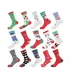 Calcetines Navideños de Dibujos Animados Serie 2025 Calcetines para Mujer Transfronterizos Amazon Calcetines para Hombre Talla 37-43 Talla Calcetines de Media Caña Navideños