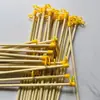 Acessórios para Cabo de Lanterna Vareta de Madeira Lâmpada DIY Haste de Lanterna Feita à Mão Cabo de Lanterna Lótus Antigo Vareta de Madeira Vareta de Bambu