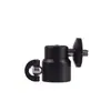 Mini trípode metálico de fondo plano con interfaz de tornillo de 1/4, rótula universal, soporte para teléfono, trípode para monitor con puerto cuadrado