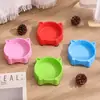 Tigela para Animais de Estimação Plástico Ecológico Antiderrapante Tigela para Gatos Com Quatro Cores Disponíveis Tigelas de Plástico para Cães