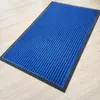 Alfombra de PVC con Doble Raya Hotel Cocina Puerta de Bienvenida Pasillo Escaleras Pasillo Entrada Felpudo Absorbente de Agua Antideslizante