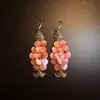 Collar Vintage de Segunda Mano Personalizado con Escamas de Pescado Rosas para Mujer, Cadena para Clavícula Versátil, Única, Hermosa, de Lujo Ligero, Tendencia de Nicho