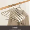 Perchas antideslizantes, engrosadas y que no dejan marca para uso doméstico, diseñadas para prevenir marcas en los hombros, con hombros anchos, ideales para abrigos y armarios, y adecuadas para colgar ropa