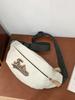 2026 Nuevo Estilo de Pareja Moda Letra Bolso de Pecho Versátil Estilo Deportivo Bolso Cruzado Bolso Casual para Hombre