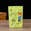 Bocadillos de Frutas y Verduras Personalizados por el Fabricante Bolsas de Té de Aluminio Puro Bolsas de Papel de Aluminio Auto-Sellables Alimentos de Goji Liofilizados Bolsas de Empaque de Aluminio y Plástico